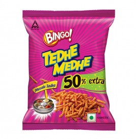 Bingo Tedhe Medhe Masala Tadka   Pack  50 grams